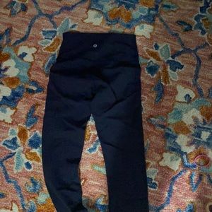 Navy blue leggings